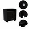 Homeroots 22" Wood Two Drawer Nightstand 473301 - alternate 4