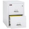 Fireking 2 Drawer, 2 Hr Fire & Impact Rated, Vertical, 31" depth Letter Arctic White 2-1929-2AW - alternate 2