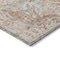 Homeroots 8' X 10' Coral And Gray Damask Washable Indoor Outdoor Area Rug 603758 - alternate 3