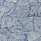 Homeroots 10' X 14' Navy Blue And Ivory Floral Washable Indoor Outdoor Area Rug 594646 - alternate 3