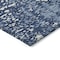 Homeroots 3' X 5' Denim Blue And Ivory Abstract Washable Indoor Outdoor Area Rug 612929 - alternate 2