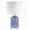Jonathan Y Choi 23" Chinoiserie LED Table Lamp, Blue/White JYL3006A - alternate 4