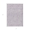 Homeroots 10' X 14' Lavender And Ivory Abstract Washable Indoor Outdoor Area Rug 599735 - alternate 5