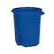 Toter 55 Gal. Round Trash Can w/ Lift Handle, Blue RND55-B0705 - alternate 1