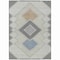 Homeroots 9' X 12' Gray Gold And Charcoal Geometric Washable Indoor Outdoor Area Rug 631919 - alternate 4