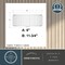 Vaxcel Riverside 2-Light Drum Flush Mount Ceiling Light, Muted Brass, Clear Ribbed Glass C0366 - alternate 4