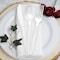 Smarty Had A Party White Plastic Disposable Forks (1000 Forks), 1000PK 420F-WH-CASE - alternate 1