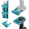 48 Tools Tool Holder, 2.75 in L, 18 V TH-MAK-BLU-04 - alternate 1