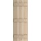 Ekena Millwork Rustic Three Board Spaced Board-n-Batten Knotty Pine Faux Wood Shutters, 17 1/2W x 68H, PR SHUBSS17X68KPPR - alternate 3