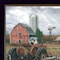 Homeroots The Old Tractor 1 Black Framed Print Wall Art 416124 - alternate 2