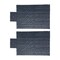 Mytee Products 2PK Lightweight 15oz Black Lumber Tarp 24x27 FT w/ D-Rings & 8ft Drop Flatbed, 2PK SLLT-DRINGx2 - alternate 4