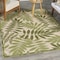 Homeroots 5' X 8' Ivory And Green Palm Leaf Indoor Outdoor Area Rug 548056 - alternate 6