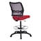 Space Seating 13 Series Deluxe AirGrid Back Drafting Chair, Rouge 13-37N20D-5812 - alternate 3