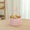 Wickerwise Hand-Woven Easter Bunny Ear Basket with Handle - Multi-Purpose Paper Rope Wicker Basket for QI004723.PK - alternate 4
