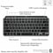 Logitech MX KEYS MINI FOR MAC - SPACE GREY 920-012644 - alternate 2