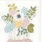 Homeroots Set Of Three Floral Pumpkins 3 White Framed Print Wall Art, 3PK 407908 - alternate 3
