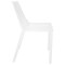 Leisuremod Acken Plastic Dining Side Chair, White, 4PK ACK18W4 - alternate 4