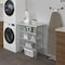 Amgood 18in D x 30in L Stainless Steel Table, Three Undershelves AMG WT-1830-3SH-Z - alternate 3