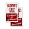 Signmission Valentine's Day Sale, Vinyl Decals Only 24 Inch x 36 Inch, Vinyl Decal, 2PK DSB-2436-2PACK-Valentine'sDaySale - alternate 1