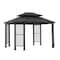 Sunjoy 11 ft. x 13 ft. Octagon Gazebo with Steel Roof and Ceiling Hook A102018600 - alternate 1