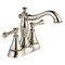 Delta 3-hole 4" installation Hole Centerset Lavatory Faucet, Polished Nickel 2597LF-PNMPU - alternate 2