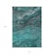 Homeroots 10' X 14' Teal Blue Aqua And Gray Abstract Washable Indoor Outdoor Area Rug 577846 - alternate 4