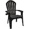 Adams Mfg Chair Big Easy Black Resin Frame Adirondack 258407 - alternate 2
