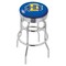 Holland Bar Stool Co 25" Chrome 2-Ring South Dakota State Swivel Bar Stool, Accent Ring L7C3C25SDakSt - alternate 1