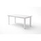 Homeroots 71" White Wood Dining Table 518761 - alternate 2