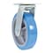 Vestil Polyurethane Swivel Caster 8 In. Diameter x 2 In. Width 925 Lb. Capacity Light Blue/Gray CST-KB-8X2PUP-S - alternate 2