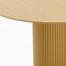 Homeroots 60" Brown Solid Wood Pedestal Base Round Top Dining Table 720980 - alternate 4