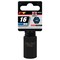 Performance Tool 1/2 In Dr. Impact Socket 16Mm Socket Imp 16Mm, M826 M826 - alternate 2