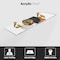 Fab Glass And Mirror Acrylic Shelf 6 x 11.5inces Chrome Bracket 3/4in Thickness Acrylic Pack of 2 AS19CC-6x11CH2P - alternate 4