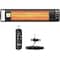 Dr Infrared Heater 1500W Greenhouse Patio Heater with Temperature Control and Digital Thermostat, Remote Control DR-268 - alternate 1
