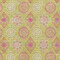 Homeroots 5' X 8' Lime Green Pink And Ivory Floral Medallion Washable Indoor Outdoor Area Rug 614600 - alternate 3