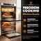 Brunstag 30" Double Electric Wall Oven with Air Fry, True Convection and Self-Clean, Stainless Steel BR-WOE30D-03S - alternate 4