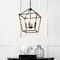 Jonathan Y Pagoda 12" 4-Light Classic Traditional Metal Cage Lantern LED Pendant, Oil Rubbed Bronze JYL7436A - alternate 5