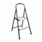 Cosco Two-Step Stepstool, 250 lb Capacity, 19in Working Height, 22.5in Spread, Black/Silver 11325ABK1E - alternate 1