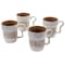 Meritage Pawtucket 4 Piece 18 Ounce Stoneware Mug Set in Brown 121864.01 - alternate 1