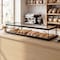 Koolmore 2.3 Cu Ft Slim  Flat Dry  Bakery Display Case with  Black Aluminum Accents KM-DC-24SBK - alternate 7