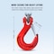 Vevor 3/8" x 10' Chain Sling 4 Legs G80 Lifting Chain with Grab Hooks 18400 lbs DL10mmx3m-4A - alternate 3