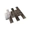 Apollo Tile Dark Gray 11.8 in x 11.8 in Glass Glossy Floor and Wall Mosaic Tile 4.83 sqft/case, 5PK APLC8811A - alternate 3