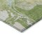 Homeroots 5' X 8' Green Blue And Gray Abstract Washable Indoor Outdoor Area Rug 597771 - alternate 5