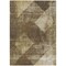 Homeroots 10' X 14' Brown And Beige Geometric Washable Indoor Outdoor Area Rug 602832 - alternate 3