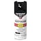 Rust-Oleum Rust Preventative Spray Paint, Black, Satin, Solvent, 12 Oz 376869 - alternate 1