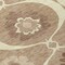 Homeroots 5' X 8' Taupe Brown And Ivory Medallion Washable Indoor Outdoor Area Rug 589651 - alternate 5