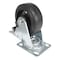 Vestil Rubber Swivel With Total Brake Caster 5 In. Diameter x 2 In. Width 440 lb Dark Black CST-VE-5X2MR-SWTB - alternate 5
