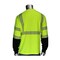 Pip ANSI Type R Class 3 Long Sleeve T-Shirt with Black Bottom Front 313-1280B-LY/M - alternate 2