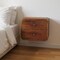 Homeroots 12" Brown Solid Wood Square Two Drawer Floating Nightstand 651480 - alternate 6