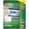Avery Laser Label, 2 5/8 in Label W, 2 in Label H, 15 Labels per Sheet White 727826578 - alternate 1
